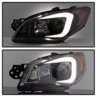 Spyder Subaru WRX 2006-2007 Projector Headlights - Halogen Only - Black PRO-YD-SWRX06-LBDRL-BK OffRoadUSA.com
