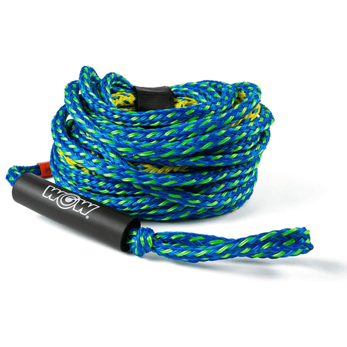 WOW Watersports 60ft 4-Rider 4K Tow Rope with 2 Sections Jupiter Gear