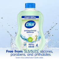 Dial Antibacterial Foaming Hand Wash Refill, Fresh Pear, 30 Ounce EasyOptionXY LLC