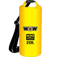 WOW Sports H2O Proof 20L Drybag Yellow (18-5080Y) Jupiter Gear