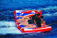 WOW Sports Power Steer 3 Person 3P Steerable Deck Tube (22-WTO-3975) Jupiter Gear