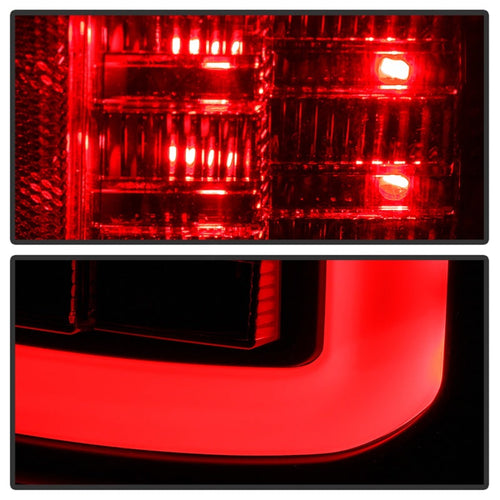 Spyder Dodge Ram 09-18 LED Tail Lights - All Black ALT-YD-DRAM09V2-LED-BKV2 (Incandescent Only) OffRoadUSA.com