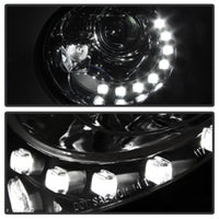 Spyder Volkswagen Beetle 1998-2005 Projector Headlights DRL Chrome PRO-YD-VB98-DRL-C OffRoadUSA.com