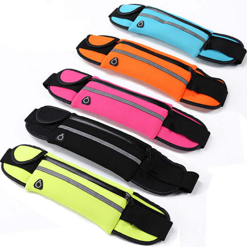 Velocity Water-Resistant Sports Running Belt and Fanny Pack for Outdoor Sports Jupiter Gear