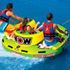 WOW Sports Zelda 1-3 Person Towable Water Tube For Pool and Lake (15-1070) Jupiter Gear