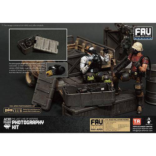 ToyShnip Acid Rain FAV-AP05 Photography Kit 1/18 Scale Action Figure Accessory