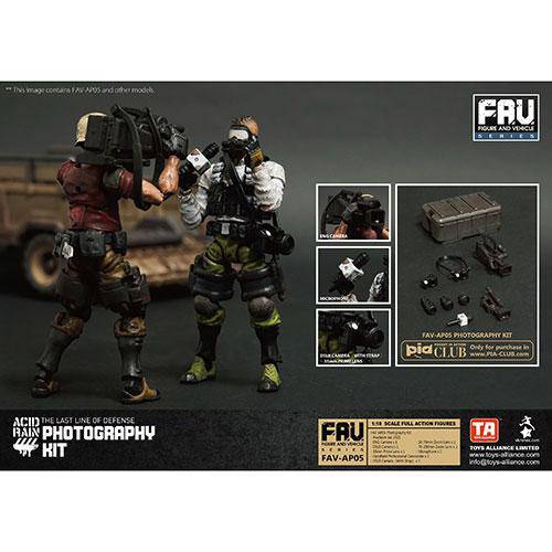 ToyShnip Acid Rain FAV-AP05 Photography Kit 1/18 Scale Action Figure Accessory