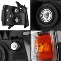 xTune Chevy Silverado 07-13 Crystal Headlights Chrome HD-JH-CS07-AM-C OffRoadUSA.com