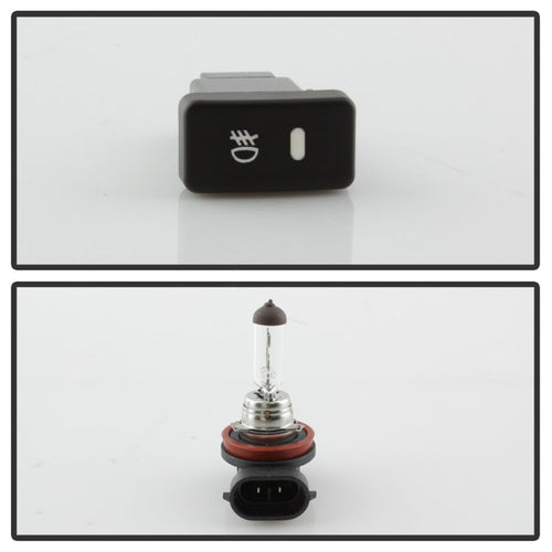 Spyder Acura RSX 05-07 OEM Fog Lights w/Switch Yellow FL-AR06-Y OffRoadUSA.com