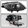 Spyder BMW Z4 03-08 Projector Headlights Xenon/HID Model Only - LED Halo Black PRO-YD-BMWZ403-HID-BK OffRoadUSA.com