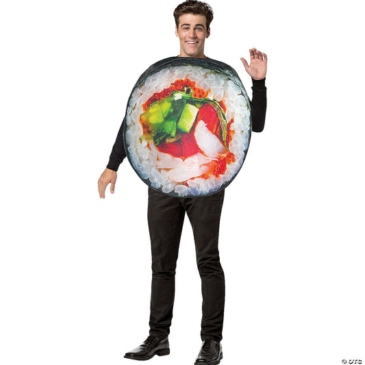 Adult Get Real Sushi Roll Costume