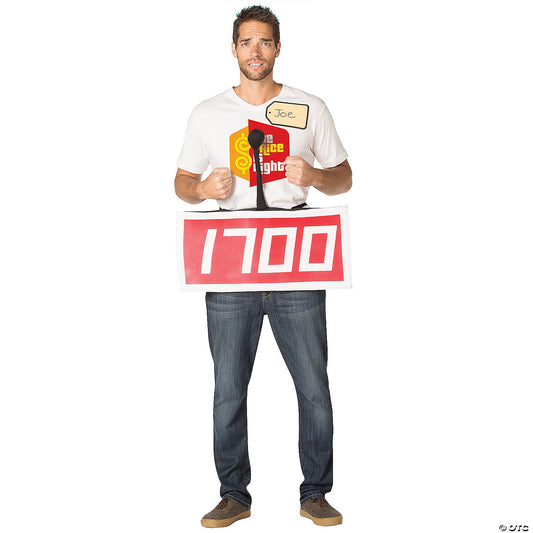 Adult The Price Is Right Row Red Costume