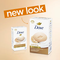 Dove Beauty Bar Soap for Women Calming Oatmeal & Rice Milk All Skin, 3.75oz 4 Bars EasyOptionXY LLC