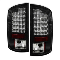 Spyder Dodge Ram 07-08 1500/Ram 07-09 2500/3500 LED Tail Lights Black ALT-YD-DRAM06-LED-BK OffRoadUSA.com