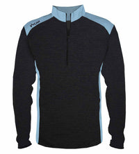 Aerial Pullover - Black/ Columbia Blue Vycah