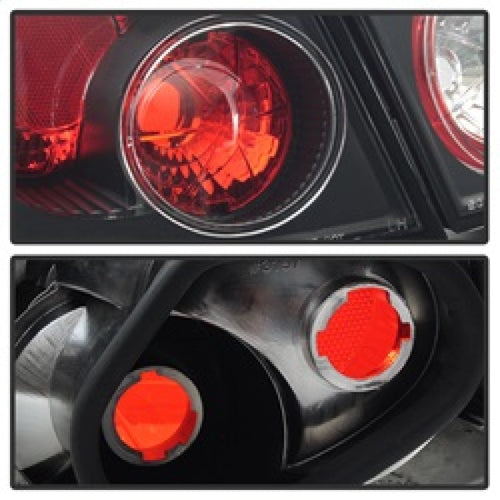 Spyder Toyota Corolla 03-08 Euro Style Tail Lights Black ALT-YD-TC03-BK OffRoadUSA.com