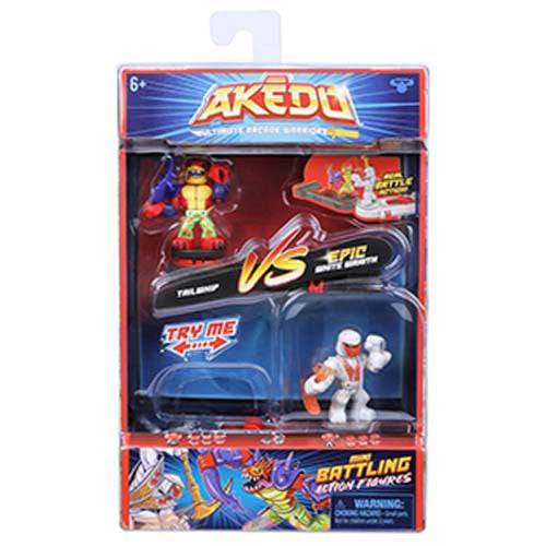ToyShnip Akedo Ultimate Arcade Warriors - Mini Battling Action Figures -