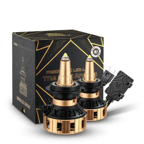 AlphaRex Gold Ammo Panoramic LED light bulbs OffRoadUSA.com
