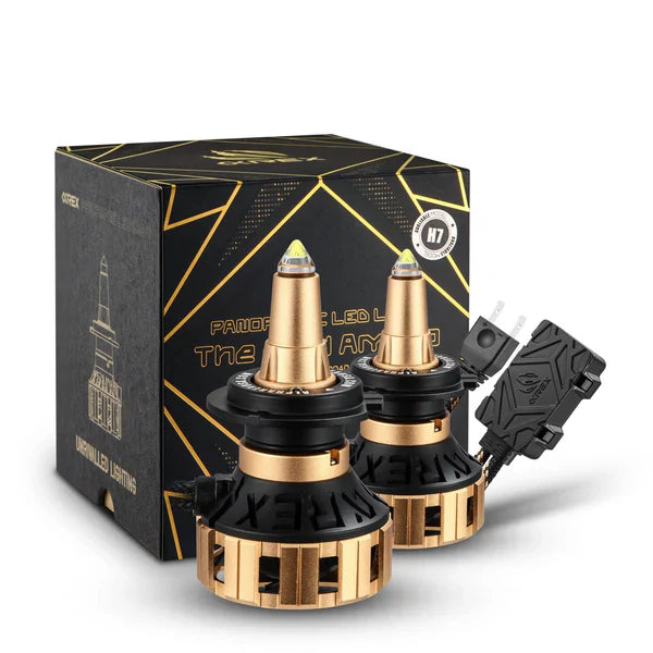 AlphaRex Gold Ammo Panoramic LED light bulbs OffRoadUSA.com