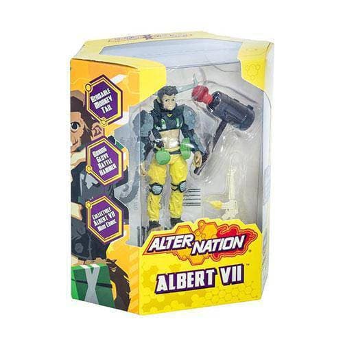 Alter Nation - Albert VII - 5-Inch Action Figure (With Free Comic Book) ToyShnip