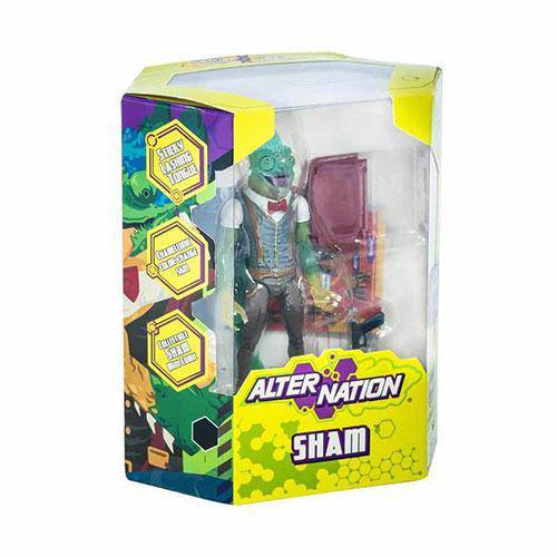 ToyShnip Alter Nation - Sham - 5.5 Inch Action Figure (With Free Comic Book)