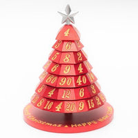 ToyShnip Aluminum Christmas Tree 7 Dice Set - Choose a color