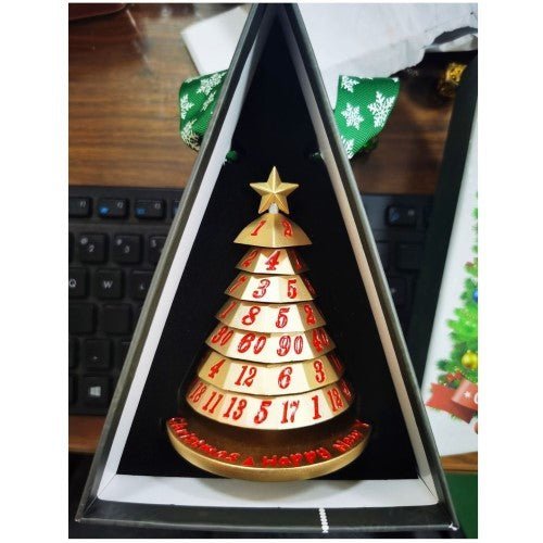 ToyShnip Aluminum Christmas Tree 7 Dice Set - Choose a color
