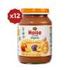 Holle Organic Baby Food Jar - Apple & Plum - 12 Jars Holle USA