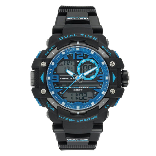 Armitron Men's Casual Blue Analog-Digital Sport Watch EasyOptionXY LLC