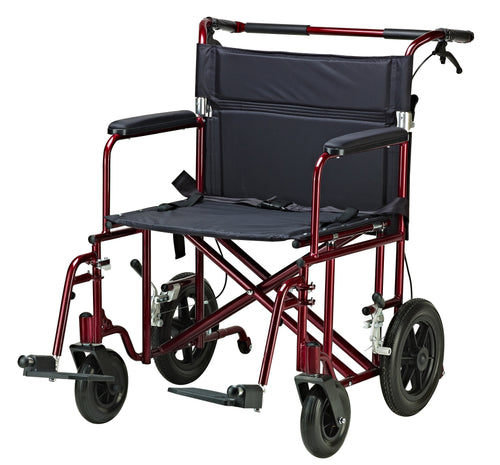 Bariatric Heavy Duty Transport Wheelchair RIO Medical Supplies