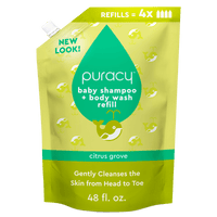 Baby Shampoo & Body Wash (Tear-Free) Puracy