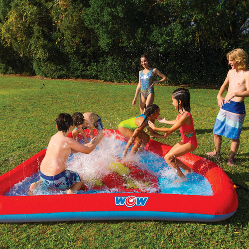 WOW Sports DC Comics Superman Splash Pad for Kids and Toddlers Jupiter Gear