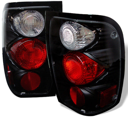 Spyder Ford Ranger 98-00 Euro Style Tail Lights Black ALT-YD-FR98-BK OffRoadUSA.com