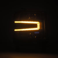 AlphaRex 16-18 Chevrolet Silverado 1500 LUXX-Series LED Projector Headlights Black OffRoadUSA.com