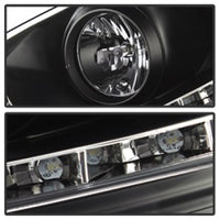 Spyder Volkswagen GTI 06-09/Jetta 06-09 Xenon/HID Model Only - DRL Black PRO-YD-VG06-HID-DRL-BK OffRoadUSA.com