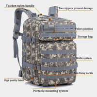Tactical 45L Molle Rucksack Backpack Jupiter Gear