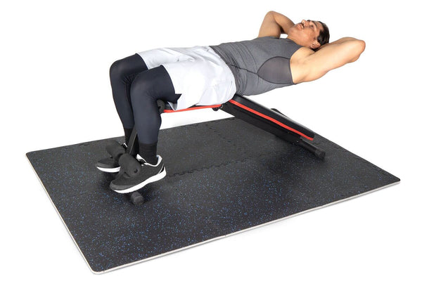 Rubber Top Exercise Puzzle Mat 0.75in 24sqft Jupiter Gear