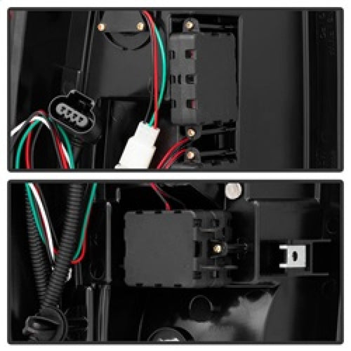 Spyder Chevy Avalanche 07-13 LED Tail Lights Red Clear ALT-YD-CAV07-LED-RC OffRoadUSA.com