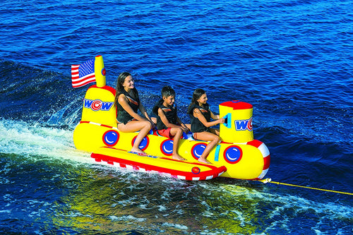 WOW Sports Submarine 3 Person 3P Towable (22-WTO-3973) Jupiter Gear