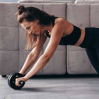 JupiterGear Ab Roller Wheel with Kneeling Pad for Abdominal and Core Strength Training for Men and Women Jupiter Gear