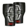 AlphaRex 17-19 Ford Super Duty PRO-Series LED Tail Lights Jet Black OffRoadUSA.com