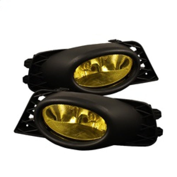 Spyder Honda Civic 09-11 4Dr OEM Fog Lights W/Switch- Yellow FL-CL-HC09-4D-Y OffRoadUSA.com