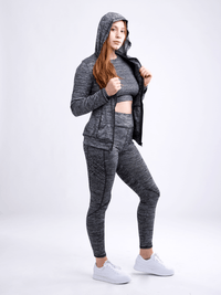 JupiterGear High-Waisted Criss-Cross Training Leggings with Hip Pockets Jupiter Gear