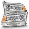 AlphaRex 09-18 Ram Truck (MK II 5th Gen 2500 Style) NOVA-Series LED Projector Headlights Chrome OffRoadUSA.com