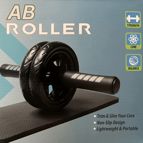 JupiterGear Ab Roller Wheel with Kneeling Pad for Abdominal and Core Strength Training for Men and Women Jupiter Gear