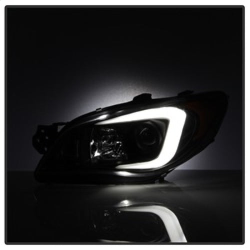 Spyder Subaru WRX 2006-2007 Projector Headlights - Halogen Only - Black PRO-YD-SWRX06-LBDRL-BK OffRoadUSA.com