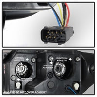 Spyder BMW Z4 03-08 Projector Headlights Halogen Model Only - LED Halo Black PRO-YD-BMWZ403-HL-BK OffRoadUSA.com