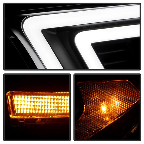 Spyder 11-13 Dodge Durango (HID Model Only) Projector Headlights - Black PRO-YD-DDU11HIDSI-BK OffRoadUSA.com