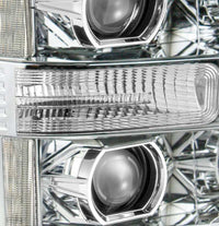 AlphaRex 11-16 Ford Super Duty PRO-Series Halogen Projector Headlights Chrome OffRoadUSA.com