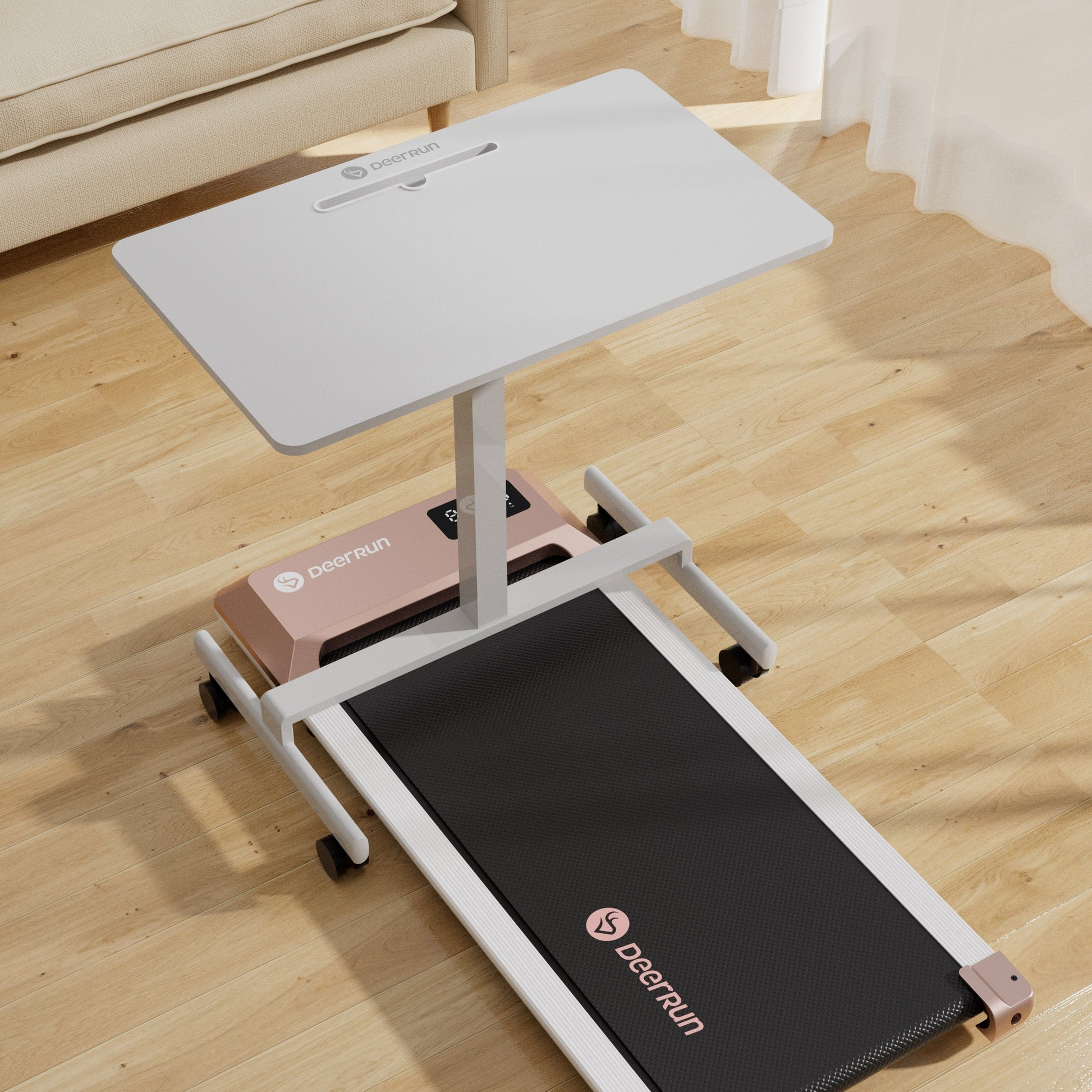 DeerRun® DeerRun Q1 Urban Mini Under-Desk Treadmill with Remote Control